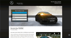 Desktop Screenshot of pre-owned.mbadelaide.com.au